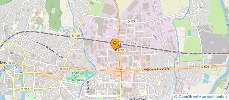 localisation de l'entreprise LA CHAPELLE ARDENTE A CARACTERE SOCIAL  MEAUX
