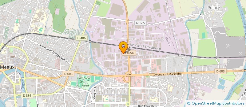 localisation de l'entreprise LA CHAPELLE DE LA FOI à MEAUX