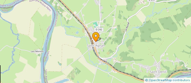 localisation de l'entreprise LA CHAPELLE DE SAINT DENIS  SAINT-AGNAN
