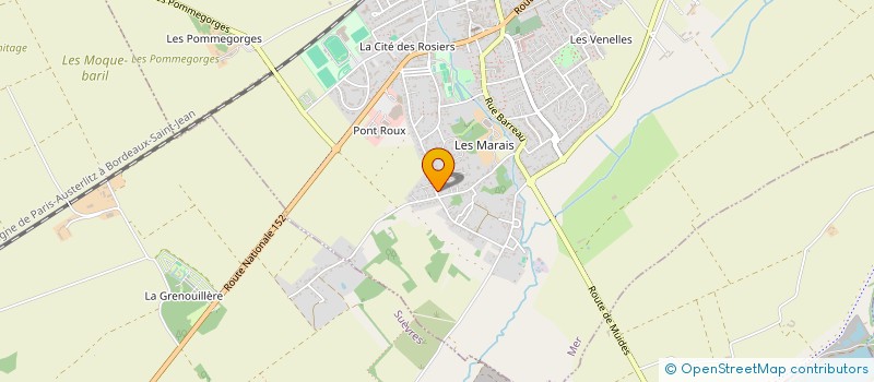 localisation de l'entreprise LA CHAPELLE SAINT MARC  MER