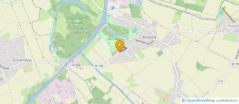 localisation de l'entreprise LA CHAPELLE SAINTE MARIE  HOUPLIN-ANCOISNE