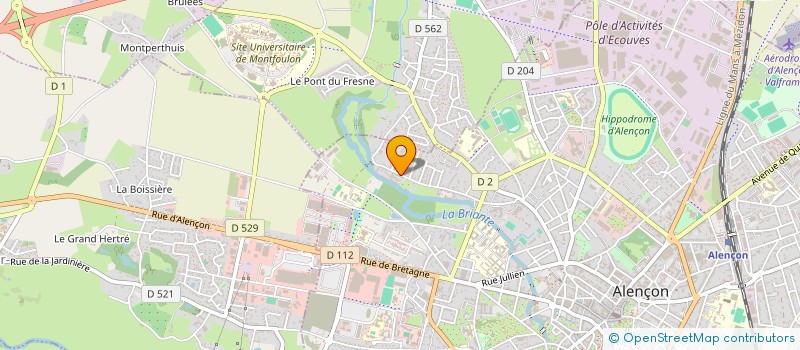 localisation de l'entreprise LA CHAPELMELE à ALENCON