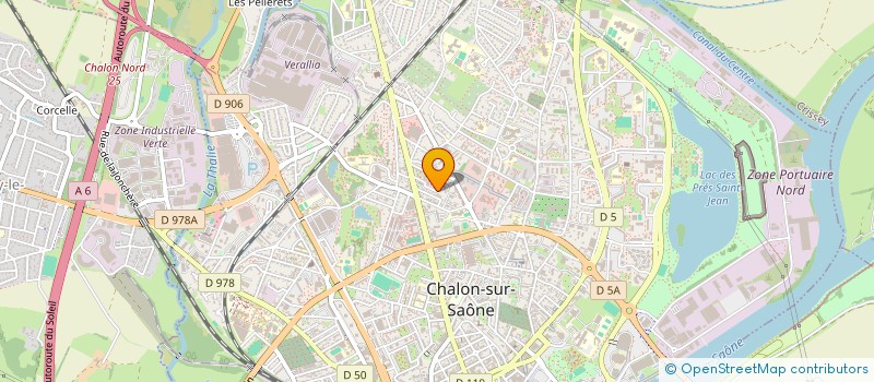 localisation de l'entreprise LA CHAPKA DU DAHUT à CHALON-SUR-SAONE