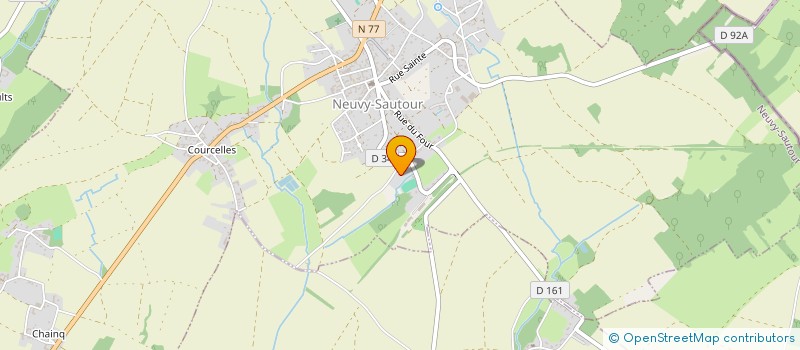 localisation de l'entreprise LA CHAPPE AUTO SARL  NEUVY-SAUTOUR