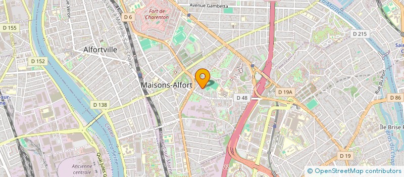 localisation de l'entreprise LA CHARBONNIERE SA  MAISONS-ALFORT