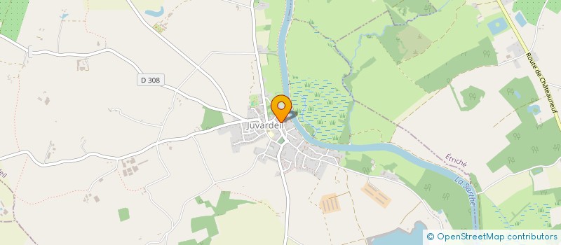 localisation de l'entreprise LA CHARCUTERIE NOMADE  JUVARDEIL