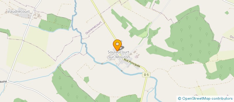 localisation de l'entreprise LA CHARDONNIERE à SOULAUCOURT-SUR-MOUZON