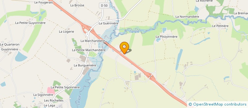 localisation de l'entreprise LA CHARLOISIERE à AIZENAY