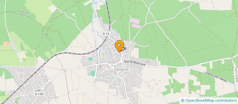 localisation de l'entreprise LA CHARMERAIE  GENERAC