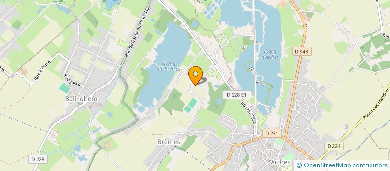 localisation de l'entreprise LA CHARMETTE  BREMES