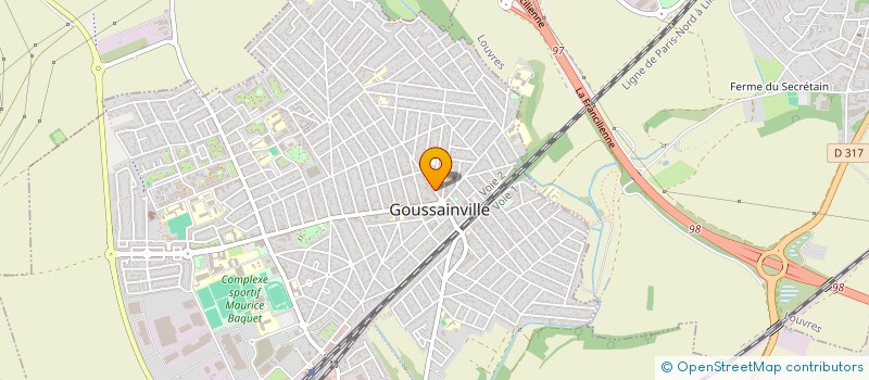 localisation de l'entreprise LA CHARMEUSE à GOUSSAINVILLE