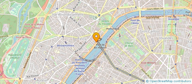 localisation de l'entreprise LA CHARMOISE  PARIS