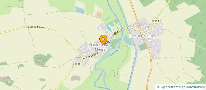 localisation de l'entreprise LA CHARNYSIENNE à CHARNY-SUR-MEUSE