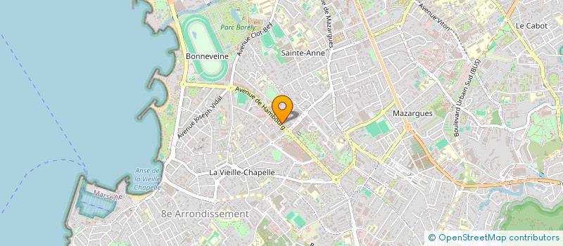 localisation de l'entreprise LA CHAROLAISE DE BONNEVEINE à MARSEILLE