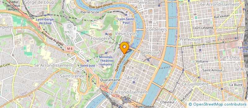 localisation de l'entreprise LA CHAROLLAISE  LYON