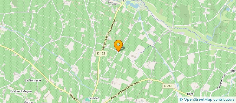 localisation de l'entreprise LA CHARTREUSE D'ERTAN  SAINT-CHRISTOPHE-DES-BARDES