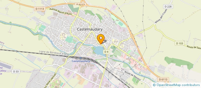 localisation de l'entreprise LA CHARTREUSE DU BUSCA à CASTELNAUDARY