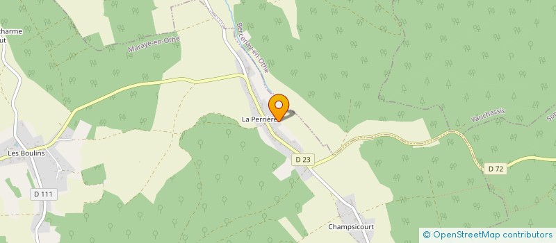 localisation de l'entreprise LA CHASSE EN FORET D OTHE à MARAYE EN OTHE