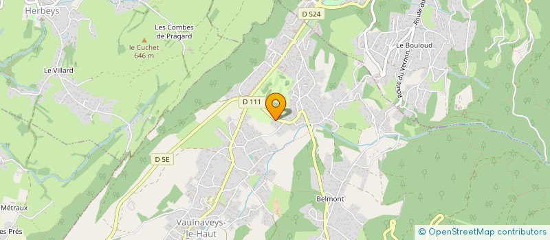 localisation de l'entreprise LA CHATELAINE  GRENOBLE