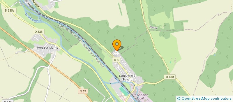 localisation de l'entreprise LA CHATELAINE à BAYARD-SUR-MARNE