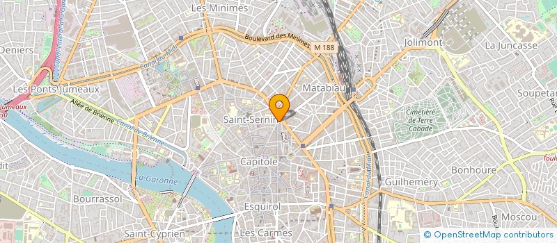 localisation de l'entreprise LA CHATELAINE à TOULOUSE