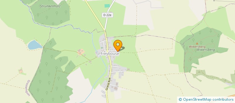 localisation de l'entreprise LA CHATTE ET LE SANGLIER  FREYBOUSE