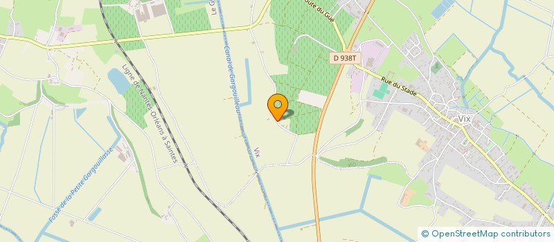 localisation de l'entreprise LA CHAUME à CHAMPAGNE-LES-MARAIS