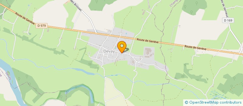 localisation de l'entreprise LA CHAUME EN LOIRE  DEVAY