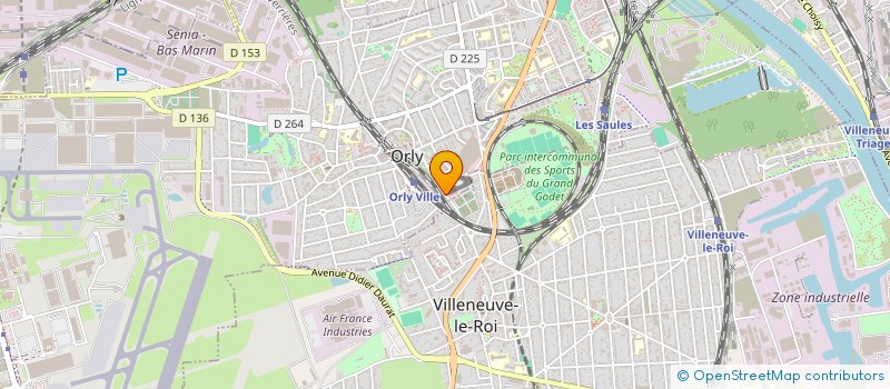 localisation de l'entreprise LA CHAUMETTE CHAPUT à ORLY