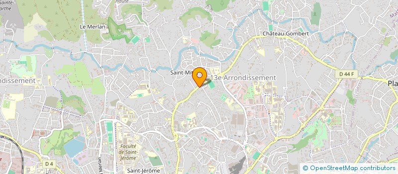 localisation de l'entreprise LA CHAUMIERE à MARSEILLE