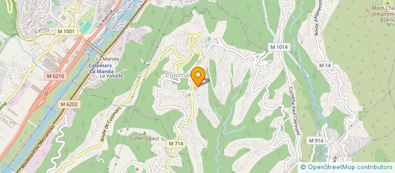 localisation de l'entreprise LA CHAUMIERE  LEVENS