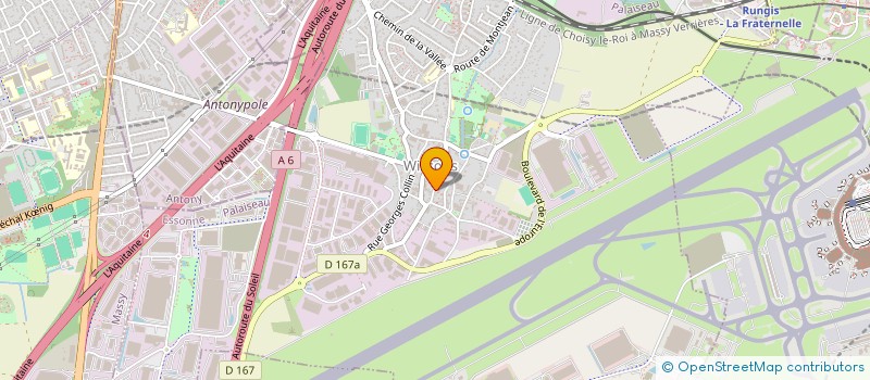 localisation de l'entreprise LA CHAUMIERE à WISSOUS