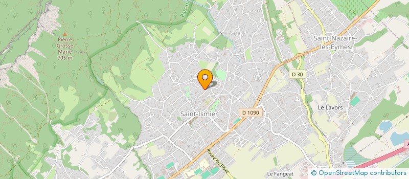 localisation de l'entreprise LA CHAUMIERE à SAINT-ISMIER