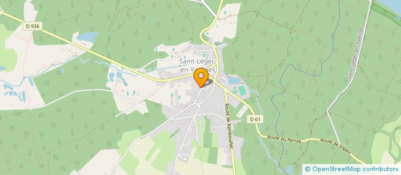 localisation de l'entreprise LA CHAUMINE à SAINT-LEGER-EN-YVELINES