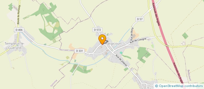 localisation de l'entreprise LA CHAUNOISE  LEHAUCOURT