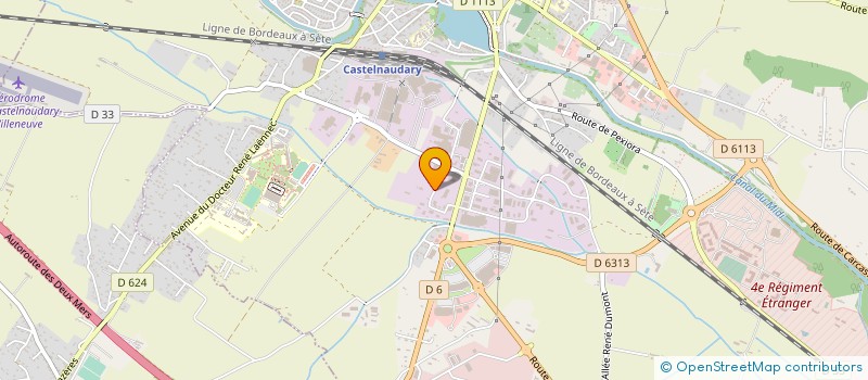 localisation de l'entreprise LA CHAURIENNE DE PANIFICATION à CASTELNAUDARY