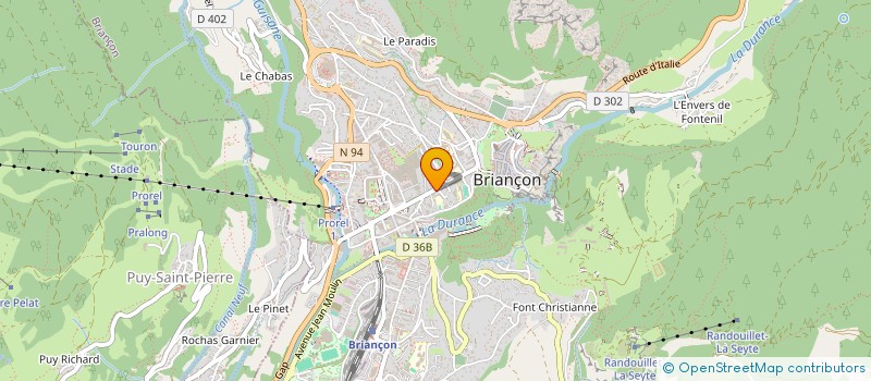 localisation de l'entreprise LA CHAUSSEE L à BRIANCON