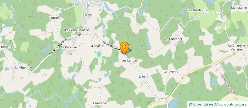 localisation de l'entreprise LA CHAUSSURE ABJACOISE à ABJAT-SUR-BANDIAT