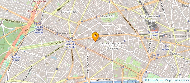 localisation de l'entreprise LA CHAUVE SOURIS  PARIS