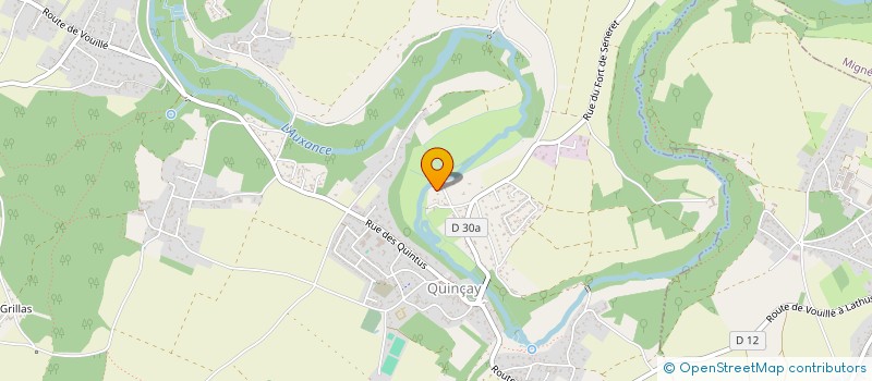 localisation de l'entreprise LA CHAUVINELLE  QUINCAY