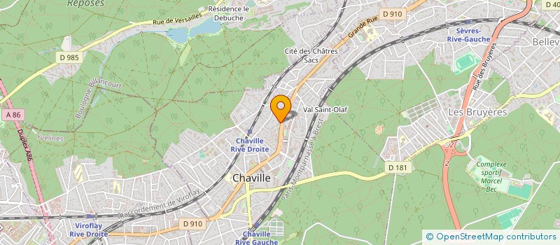 localisation de l'entreprise LA CHAVILLOISE à CHAVILLE