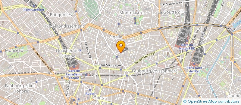 localisation de l'entreprise LA CHEMISE PRODUCTIONS  PARIS