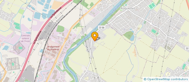 localisation de l'entreprise LA CHENERAIE  SAUBENS