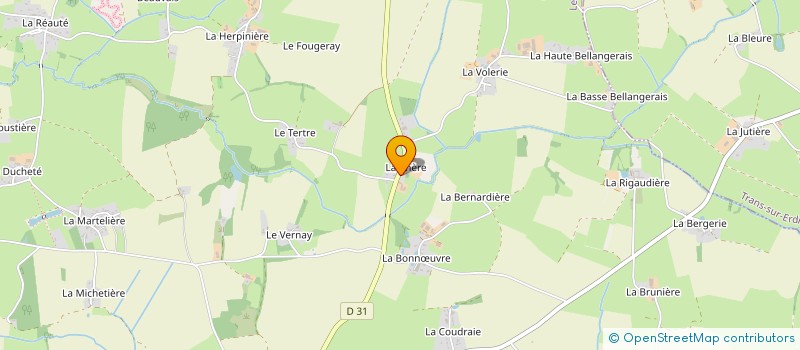 localisation de l'entreprise LA CHERE à LES TOUCHES