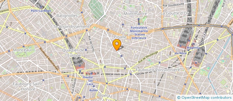 localisation de l'entreprise LA CHERIFIENNE à PARIS