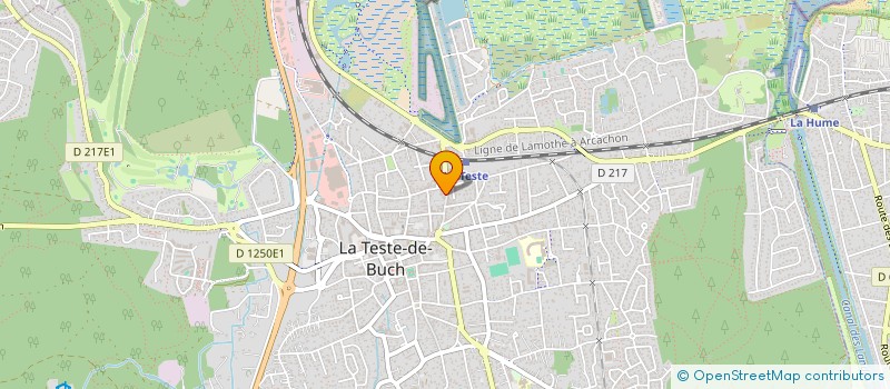 localisation de l'entreprise LA CHERRY  LA TESTE-DE-BUCH