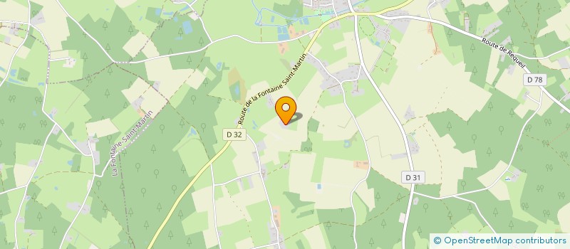 localisation de l'entreprise LA CHESNAIE  PARIGNE-LE-POLIN