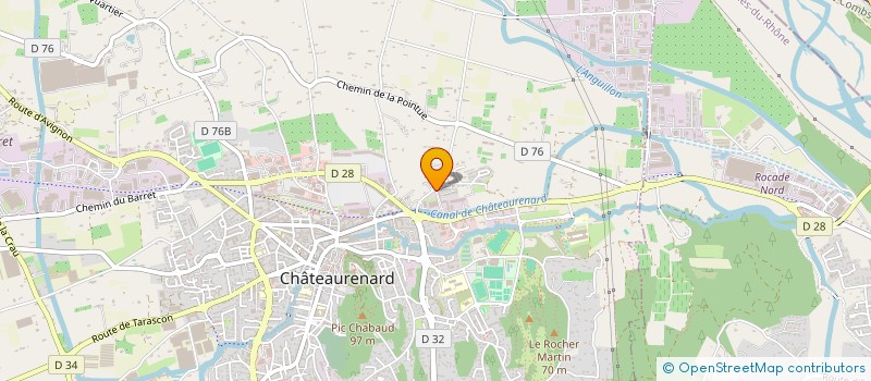 localisation de l'entreprise LA CHEVILLE PROVENCALE à CHATEAURENARD