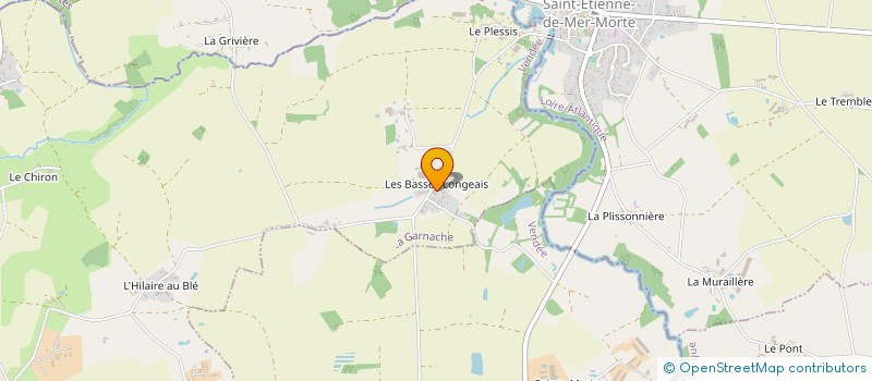 localisation de l'entreprise LA CHEVRERIE DE LA VIE à LA GARNACHE