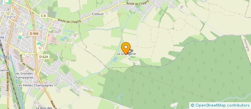 localisation de l'entreprise LA CHEVRERIE DES TROIS SOURCES à CHAUDENAY